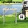 Weisshorn Folding Camping Table 60cm Adjustable Height Aluminium Portable Picnic Table with MDF Top 25kg