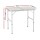 Weisshorn 90CM Adjustable Folding Camping Table – Lightweight Aluminium Portable Picnic Desk, Water-Resistant MDF Top