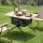 Weisshorn Folding Camping Table Portable Picnic Desk Waterproof 600D Polyester Metal Frame Compact Foldable with Carry-B
