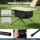 Weisshorn Folding Camping Table Portable Picnic Desk Waterproof 600D Polyester Metal Frame Compact Foldable with Carry-B