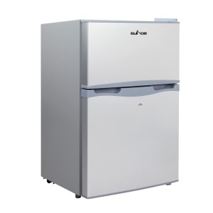 Glacio Portable Fridge Freezer, Silver, 65L, 12V/24V/240V, Energy Efficient, Camping & Caravan Cooler, 1-Year Warranty