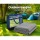 Weisshorn 6M x 2.5M Caravan Annex Matting - Heavy-Duty, Non-Slip Foamed PVC, UV-Resistant, with Carry Bag,