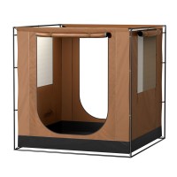 Weisshorn SUV Camping Tent 2x2m - Water-Resistant Oxford Fabric, UV Protection, Steel Poles, Portable Awning Canopy