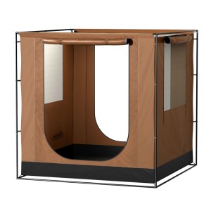 Weisshorn SUV Camping Tent 2x2m - Water-Resistant Oxford Fabric, UV Protection, Steel Poles, Portable Awning Canopy