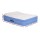 Weisshorn Queen Air Mattress, 46cm Inflatable Bed with Flocked Surface, Built-in Pump, Quick Inflate, Indoor/Outdoor Use