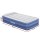 Bestway Single Air Mattress 46cm - Navy, Flocked Surface, Built-in Pump, I-Beam Design, Indoor/Outdoor Use