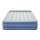 Bestway Queen Size Air Mattress - Inflatable 46cm Airbed with Built-in Pump, Flocked Surface, Indoor/Outdoor Use
