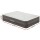 Bestway Queen Air Mattress - 46cm Flocked Surface, I-Beam Construction, Rapid Inflation with Built-In Pump, Grey
