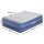 Bestway Queen Air Bed Inflatable Mattress with Built-In Pump, Flocked Surface, Coil Beam Design & Carry Bag