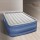 Bestway Queen Air Bed Inflatable Mattress with Built-In Pump, Flocked Surface, Coil Beam Design & Carry Bag