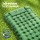 Weisshorn Green Self-Inflating Camping Mattress - 200x70x9cm, Durable Polyester TPU, Includes Pillow & Carry Bag