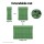 Weisshorn Green Self-Inflating Camping Mattress - 200x70x9cm, Durable Polyester TPU, Includes Pillow & Carry Bag