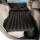 Weisshorn Inflatable Car Mattress 134x78cm, Black - PVC, Includes Air Pump, Pillows, Carry Bag, Perfect for SUV Camping