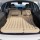 Weisshorn Beige 175x130cm Inflatable SUV Car Mattress with Air Pump, Pillows & Carry Bag - Soft PVC Camping Bed