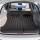Weisshorn 175x130 Inflatable Car Mattress for SUV – Black, PVC, Soft Flocked Surface, Includes Air Pump & 2 Pillows