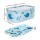 Weisshorn Foldable Bathtub 113x61cm Blue - PVC Spa Bucket with Insulation, Inflatable Cushion, and Easy Setup