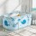 Weisshorn Foldable Bathtub 113x61cm Blue - PVC Spa Bucket with Insulation, Inflatable Cushion, and Easy Setup