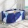 Weisshorn Foldable Bathtub with Insulation & Support, Navy Blue, 114x62cm - Includes Inflatable Pillow & Air Pump