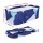 Weisshorn Foldable Bathtub 134x65cm Navy Blue - 5-Layer Insulated PVC Spa with Inflatable Cushion & Easy Drain System