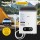Devanti Portable LPG Gas Water Heater with Pump, LED Display, and Safety Features for Outdoor Use - White