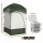 Weisshorn 20L Portable Toilet and Shower Tent Set with 12L Freshwater High Stability Fibreglass Poles