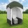 Weisshorn 20L Portable Toilet and Shower Tent Set with 12L Freshwater High Stability Fibreglass Poles