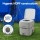 Weisshorn 20L Portable Toilet and Shower Tent Set with 12L Freshwater High Stability Fibreglass Poles