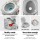 Weisshorn 22L Portable Camping Toilet and Shower Privacy Tent Combo 14L Freshwater 80 Flushes Green Standalone