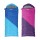 Weisshorn Kids Sleeping Bag Set of 2 Single 172cm Thermal -5°C to 20°C Camping Hiking, Water-Resistant, Pink & Blue