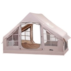 Weisshorn 6-Person Inflatable Beach Tent - PU3000 Water-Resistant, UV Protection, 300CM Spacious Family Shelter Weisshorn 6-Person Inflatable Beach Tent - PU3000 Water-Resistant, UV Protection, 300CM Spacious Family Shelter