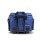 Alfresco 6-Person Picnic Trolley Bag, Insulated, Polyester & Cotton, Blue, Includes Cutlery & Plates, Easy Transport