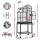 i.Pet 153cm Large Bird Cage Aviary with Ladder, Toy Hanger & Castor Wheels - Wrought Iron, Easy Clean & Access