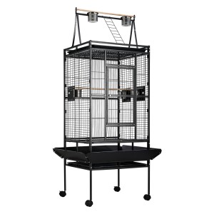 i.Pet 173cm Large Bird Cage Aviary - Wrought Iron, Non-Toxic Finish, Easy Clean Trays, Secure Locks, Mobile Wheels