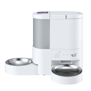 i.Pet 2-in-1 Smart Automatic Pet Feeder and Water Dispenser 4L Food 3L Water Wi‑Fi for Dogs and Cats