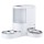 i.Pet 2-in-1 Smart Automatic Pet Feeder and Water Dispenser 4L Food 3L Water Wi‑Fi for Dogs and Cats