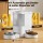 i.Pet 2-in-1 Smart Automatic Pet Feeder and Water Dispenser 4L Food 3L Water Wi‑Fi for Dogs and Cats