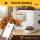 i.Pet 2-in-1 Smart Automatic Pet Feeder and Water Dispenser 4L Food 3L Water Wi‑Fi for Dogs and Cats