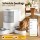 i.Pet 2-in-1 Smart Automatic Pet Feeder and Water Dispenser 4L Food 3L Water Wi‑Fi for Dogs and Cats
