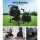 i.Pet Stroller: Foldable 4-Wheel Pet Pram, Carrier & Car Seat, Steel Frame, 600D Oxford, Black, 84x48x99