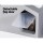i.Pet Grey Enclosed Cat Litter Box with Scoop & Mat - Spacious, Odour-Control Design, Durable Plastic, Easy Clean