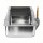 i.Pet Stainless Steel Large Semi-Enclosed Cat Litter Box Set with Mat Scoop Grey Durable Anti-Scratch High Sides