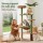 i.Pet 152cm Leafy Jungle Cat Tree Tower Multi-Level Scratching Post with Sisal Canopy and Cradle (Green)
