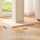 i.Pet 89cm Cat Tree Scratching Post Tower with Natural Sisal Plush Condo Beige 49x49x89cm Indoor Cat