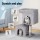 i.Pet 67cm Light Grey Cat Tree Tower with Scratching Post, Plush Velvet Cover & Natural Sisal for Ultimate Feline Fun