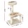 i.Pet Camila 69cm Cat Tree - Plush Velvet Condo with Sisal Scratching Post, Bed, Hammock & Activity Ball for Cats