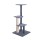 i.Pet Cat Tree 124cm - Multi-Level Scratching Post Tower with Natural Sisal, Plush Velvet, and Wooden Stability