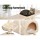 i.Pet 100cm Cat Tree Tower - Multi-Level Scratcher Condo with Plush Velvet, Sisal Posts, and Hammocks for Cats