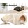 i.Pet 100cm Cat Tree Tower - Multi-Level Scratcher Condo with Plush Velvet, Sisal Posts, and Hammocks for Cats