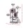 i.Pet 161cm Cat Tree Tower in Grey with Plush Velvet, Sisal Posts, Hammock, Cubicles & Stable Wooden Construction