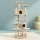 i.Pet 203cm Cat Tree Tower: Plush Velvet Condo with Hammock, Perches & Sisal Scratching Posts, Beige, 20kg Capacity